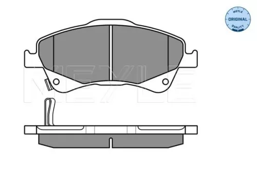 MEYLE Brake Pad Set, disc brake (0252420419/W)