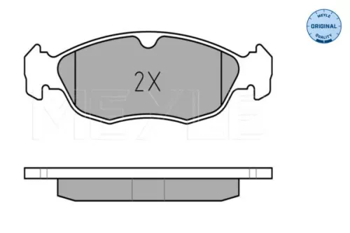 MEYLE Brake Pad Set, disc brake (0252182717)