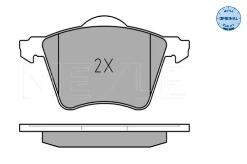 MEYLE Brake Pad Set, disc brake (0252103419/W)