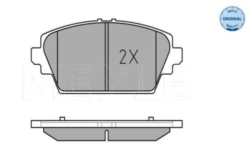 MEYLE Brake Pad Set, disc brake (0252309416/W)