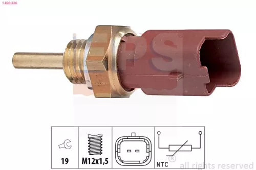 Sensor, coolant temperature