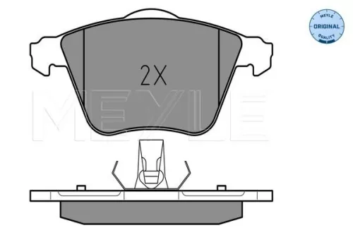 MEYLE Brake Pad Set, disc brake (0252391218)