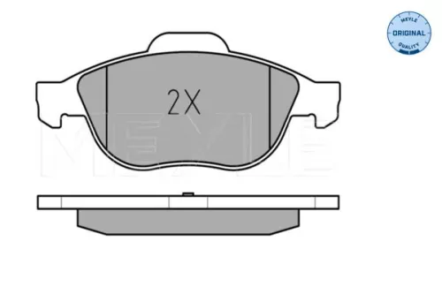 MEYLE Brake Pad Set, disc brake (0252314119/W)