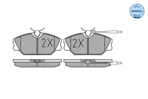 MEYLE Brake Pad Set, disc brake (0252138818/W)