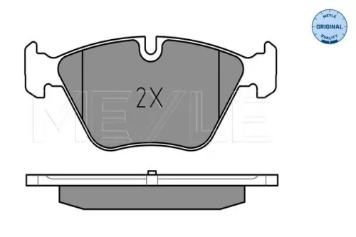 MEYLE Brake Pad Set, disc brake (0252379420)