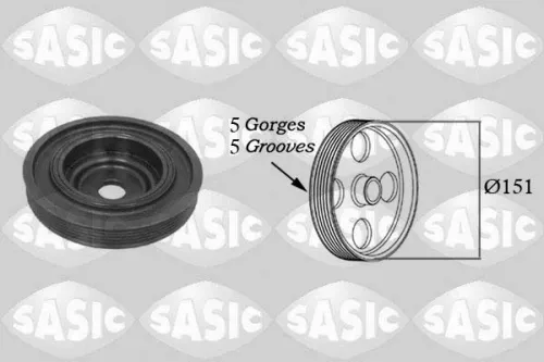 Belt Pulley, crankshaft