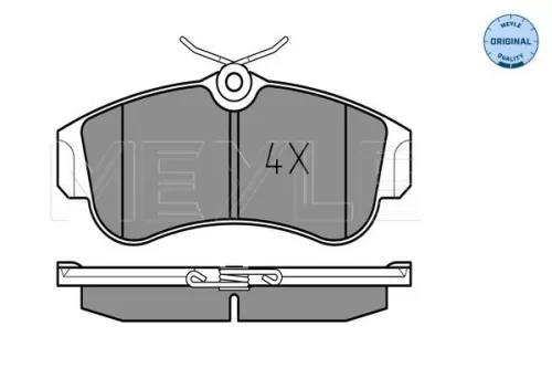 MEYLE Brake Pad Set, disc brake (0252154617)