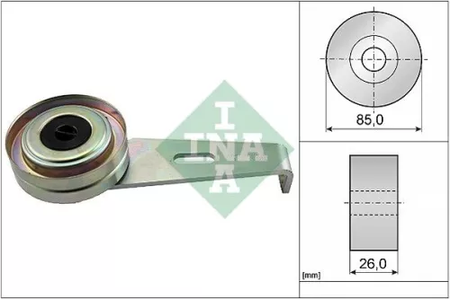 Tensioner Pulley, V-ribbed belt