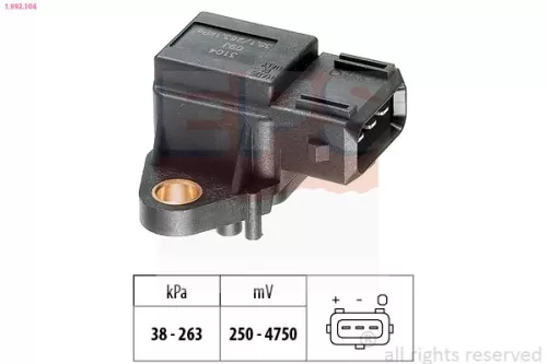 EPS Air Pressure Sensor, altitude adaption (1-993-104)