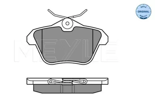 MEYLE Brake Pad Set, disc brake (0252160616)