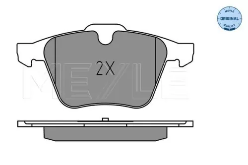 MEYLE Brake Pad Set, disc brake (0252414218)