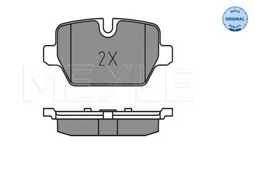 MEYLE Brake Pad Set, disc brake (0252362316)