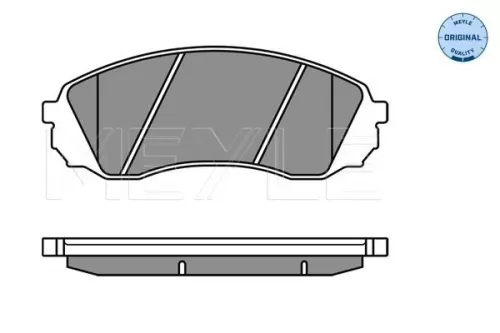 MEYLE Brake Pad Set, disc brake (0252459717/W)