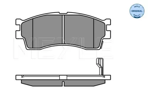MEYLE Brake Pad Set, disc brake (0252387316/W)