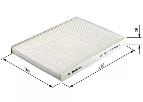 BOSCH Filter, cabin air (1987432072)
