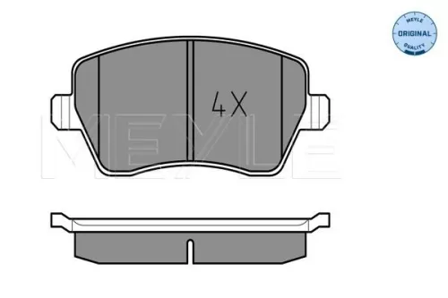 MEYLE Brake Pad Set, disc brake (0252397317)
