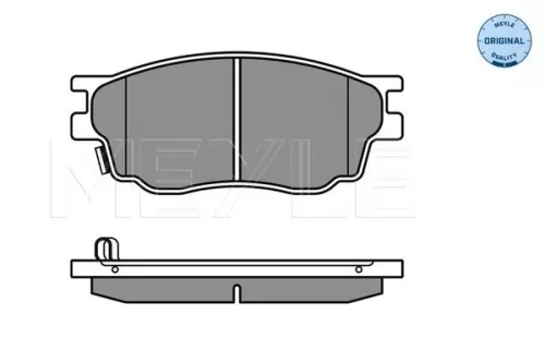 MEYLE Brake Pad Set, disc brake (0252424616/W)