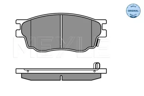 MEYLE Brake Pad Set, disc brake (0252424616/W)