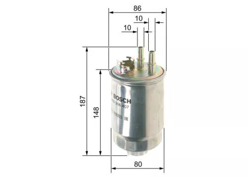 BOSCH Fuel Filter (0450906407)