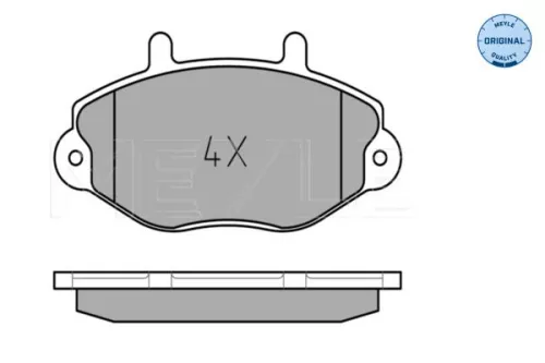 MEYLE Brake Pad Set, disc brake (0252146918)