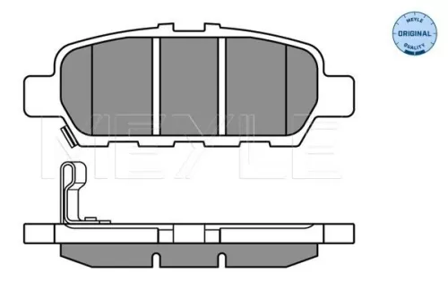 MEYLE Brake Pad Set, disc brake (0252487113/W)