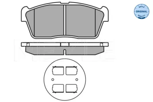 MEYLE Brake Pad Set, disc brake (0252350715)