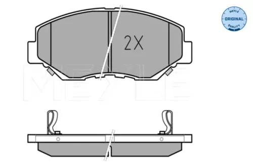 MEYLE Brake Pad Set, disc brake (0252386817)