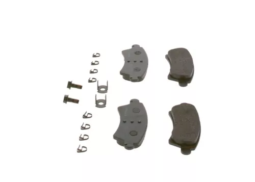 BOSCH Brake Pad Set, disc brake (0986424801)