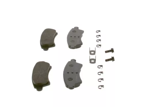 BOSCH Brake Pad Set, disc brake (0986424801)