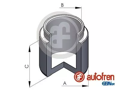 AUTOFREN SEINSA Piston, brake caliper (D025128)