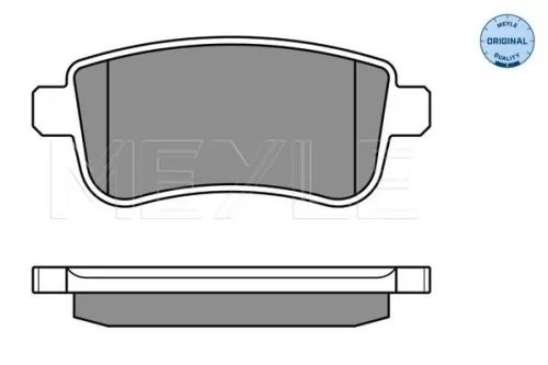 MEYLE Brake Pad Set, disc brake (0252482015)