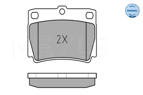 MEYLE Brake Pad Set, disc brake (0252359315/W)