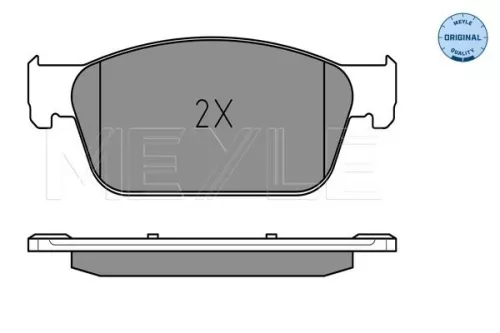 MEYLE Brake Pad Set, disc brake (0252462318/W)