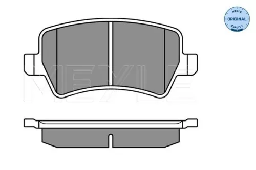 MEYLE Brake Pad Set, disc brake (0252449617)