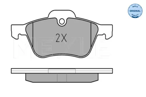 MEYLE Brake Pad Set, disc brake (0252328118)