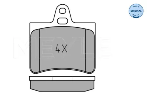 MEYLE Brake Pad Set, disc brake (0252330515)
