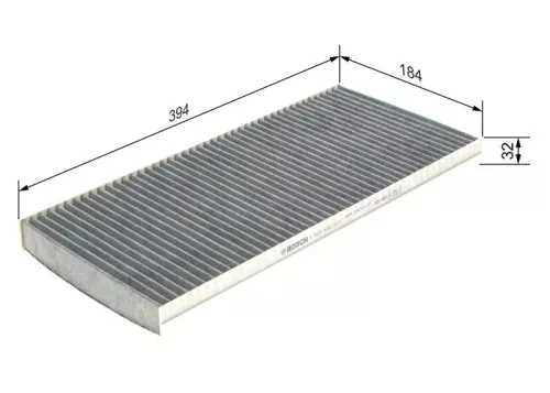 BOSCH Filter, cabin air (1987432410)