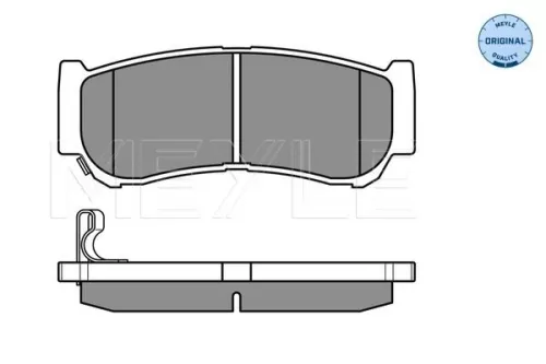 MEYLE Brake Pad Set, disc brake (0252448816/W)