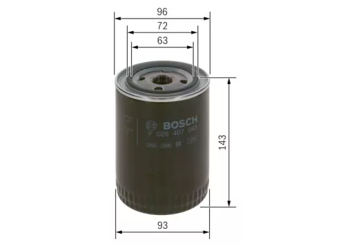 BOSCH Oil Filter (F026407083)