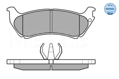 MEYLE Brake Pad Set, disc brake (0252319017/W)