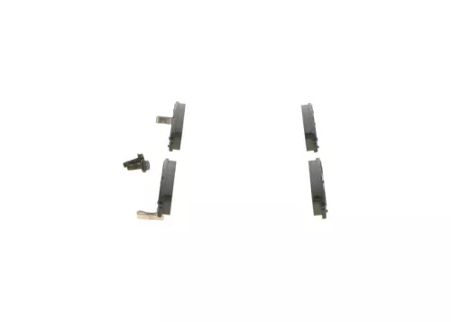 BOSCH Brake Pad Set, disc brake (0986494329)