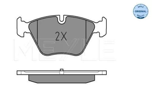 MEYLE 1x Brake Pad Set, disc brake (0252469719)