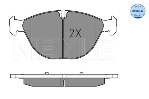 MEYLE Brake Pad Set, disc brake (0252417219)