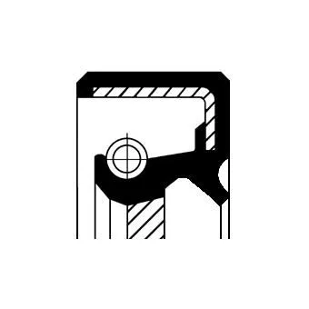 CORTECO Shaft Seal, camshaft (12015430)