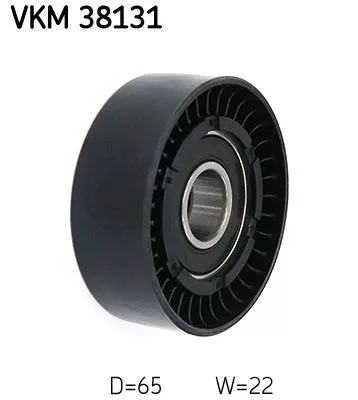 SKF Deflection/Guide Pulley, V-ribbed belt (VKM38131)