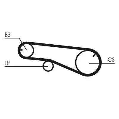 CONTINENTAL CTAM Timing Belt Kit (CT1141K1)