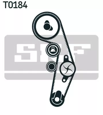 SKF Water Pump & Timing Belt Kit (VKMC01250-2)