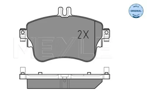 MEYLE Brake Pad Set, disc brake (0252532619)