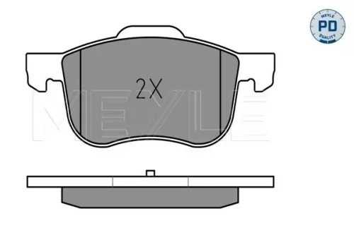 MEYLE Brake Pad Set, disc brake (0252307318/PD)