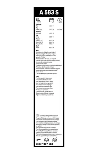 BOSCH Wiper Blade (3397007583)